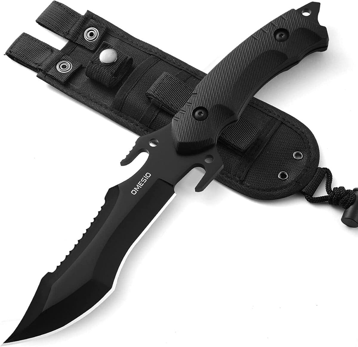 Test Couteau Omesio Full-tang : survie et Outdoor en Noir