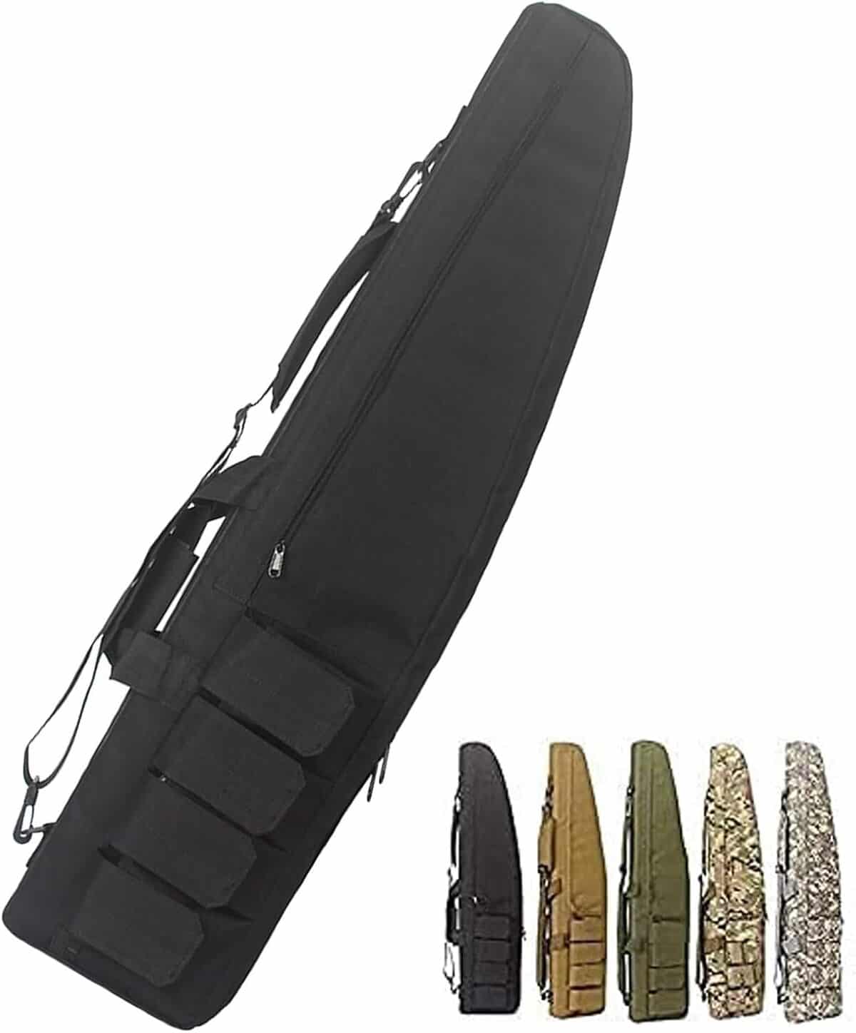 Pochettes De Chargeur 9mm - Étui Tactique 600D Double Pistolet - Neuf (Noir/Vert/TAN)