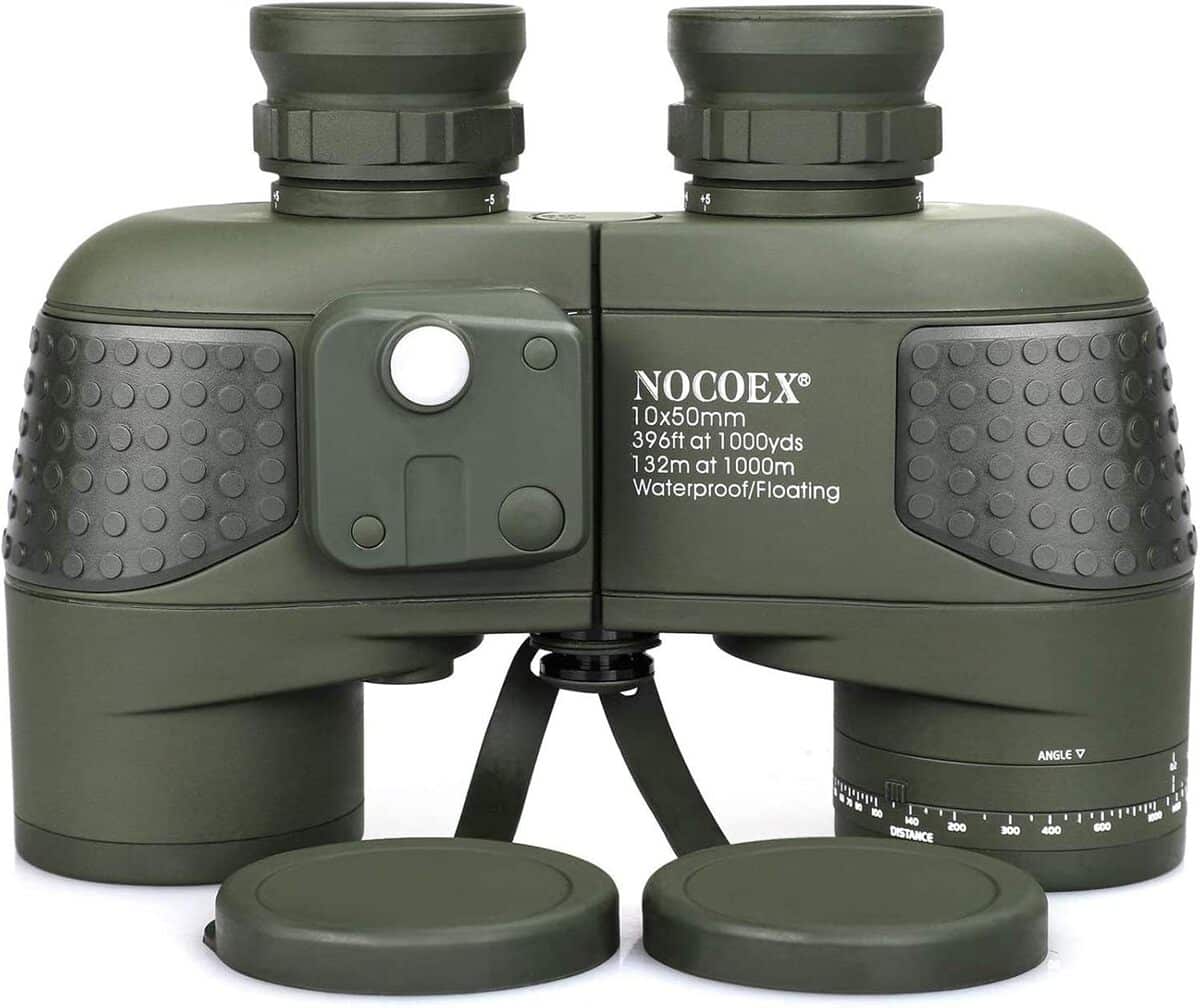 Test NOCOEX 10X50 : jumelles Étanches avec Télémètre pour Aventures Outdoor