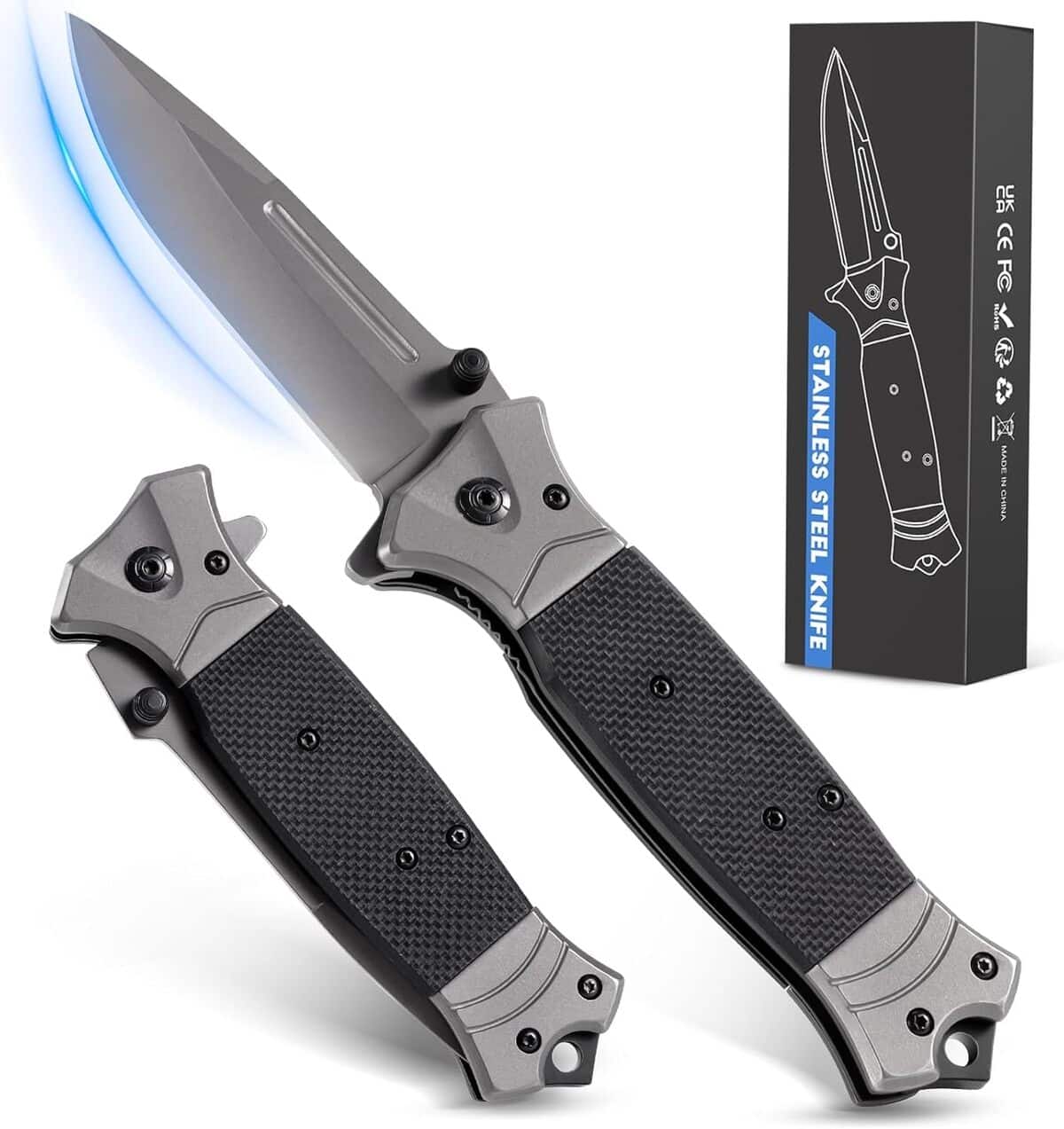 Test Rolgno EDC : couteau Pliant Tout-en-Un, survivalisme et Chasse