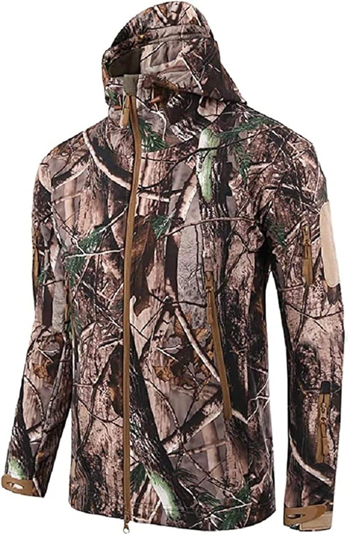 Test Veste Softshell Czen : camouflage et Confort Automne-Hiver