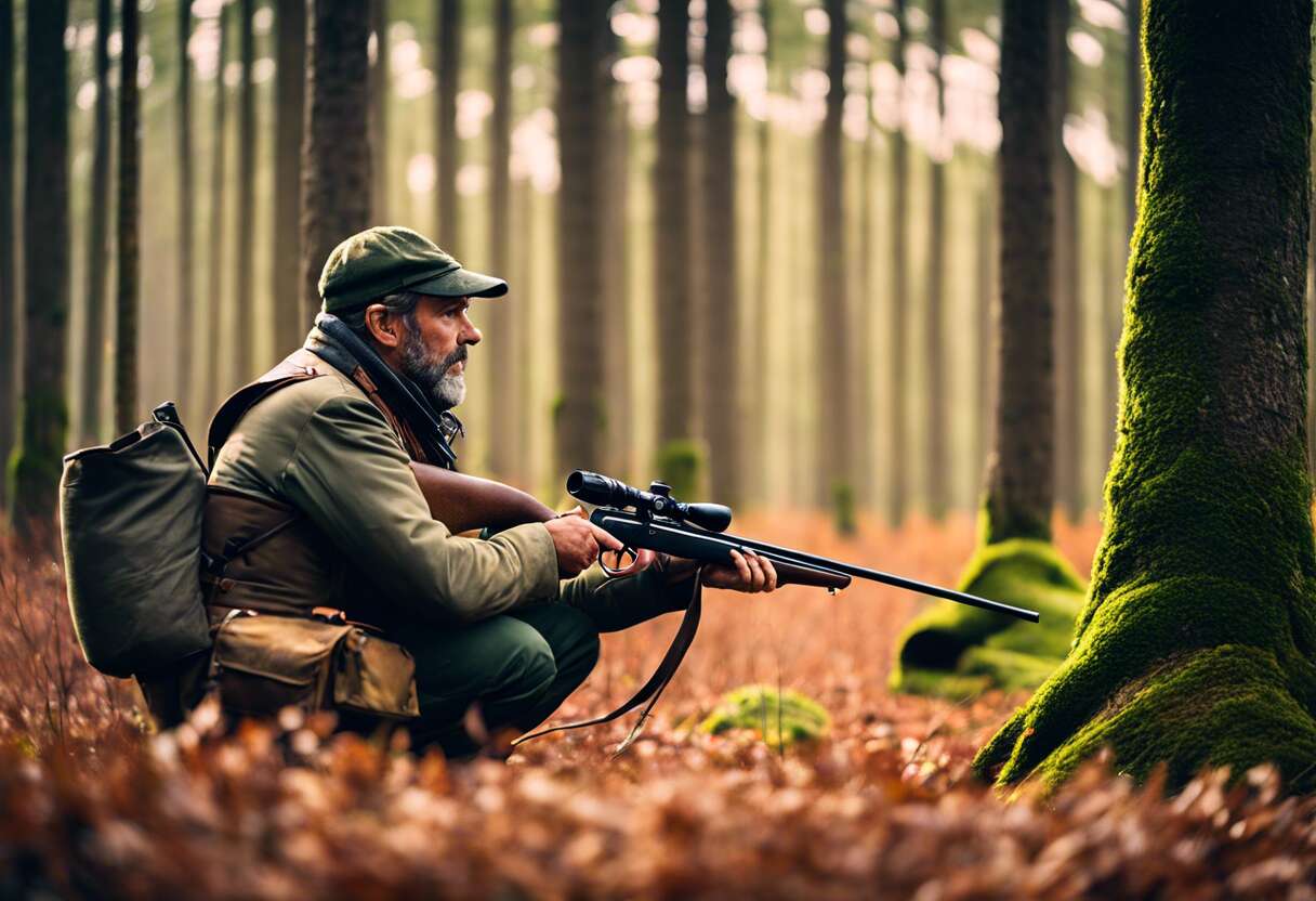 Chasse en palombière dans les Landes