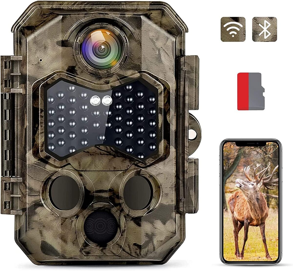 Essai Hapimp 4K 48MP : caméra de Chasse WiFi Bluetooth et Vision Nocturne