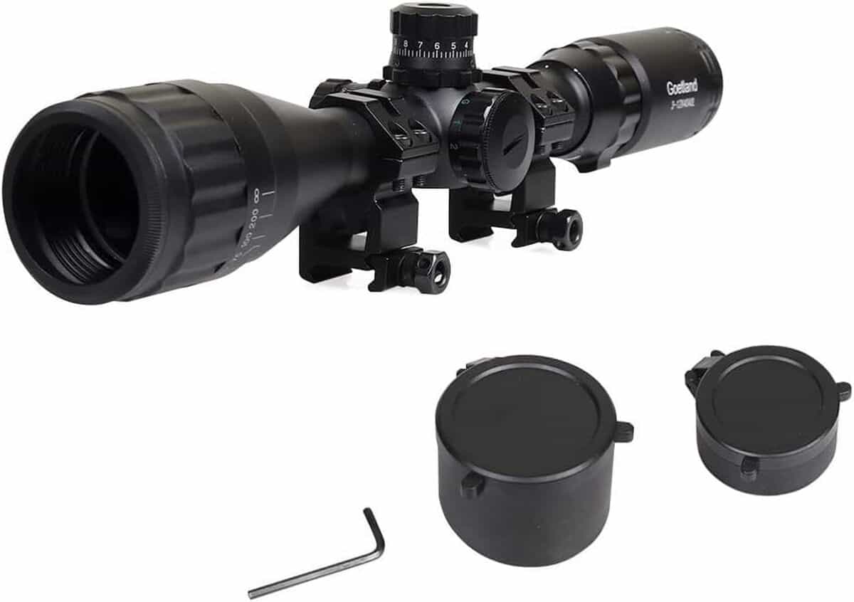 Test Goetland 3-12x40 AO : lunette Airsoft Réticule Lumineux