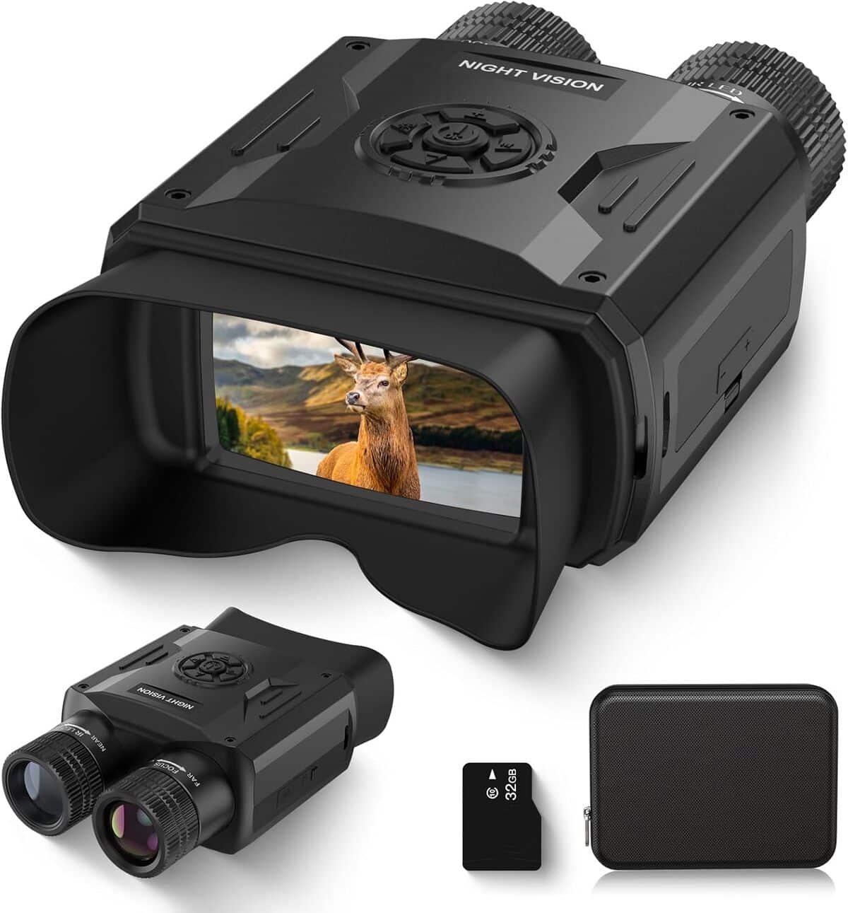 Test Vision Nocturne : profey 1080P FHD avec Zoom et 32Go