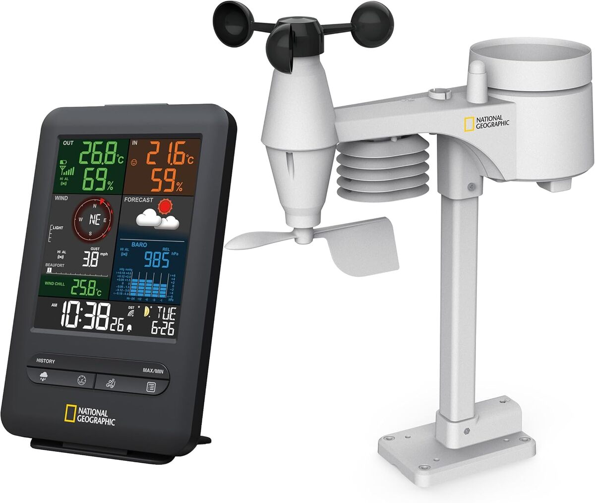 Station Météo 5 en 1 National Geographic : notre Avis