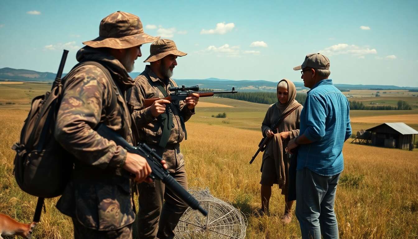 Chasseurs et habitants : coexistence ou conflit ?