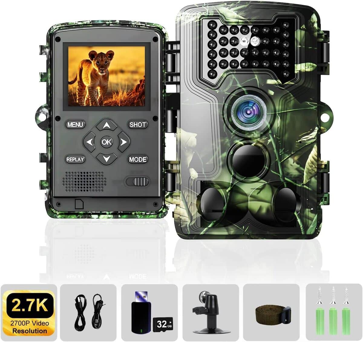 Test : caméra de chasse 2.7K HD, le compagnon des explorateurs de la nature