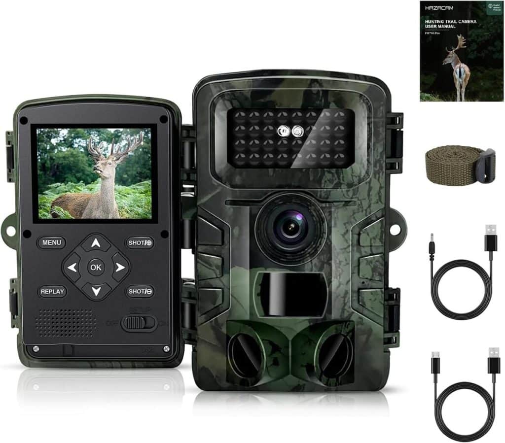 Test de la caméra de chasse HAZACAM 1080P : vision nocturne et performance