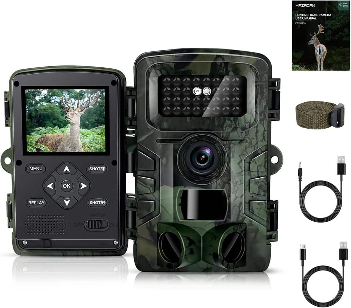 Test de la caméra de chasse HAZACAM 1080P : vision nocturne et performance