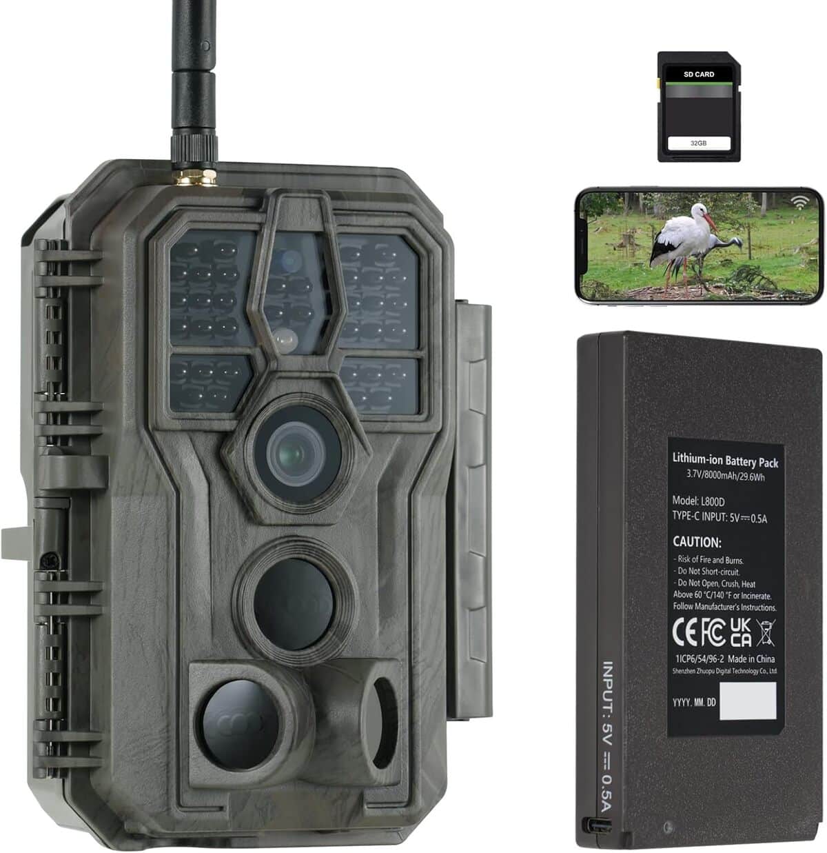 Test de la GardePro E8P Max : caméra de chasse polyvalente