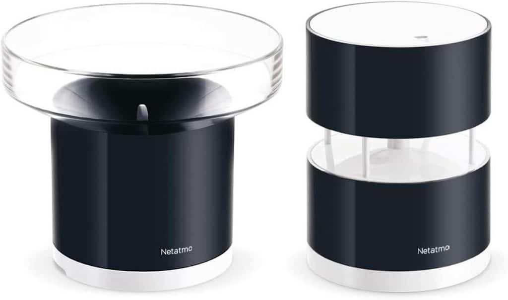 Test du Netatmo pack météo connecté : pluviomètre et anémomètre sans-fil