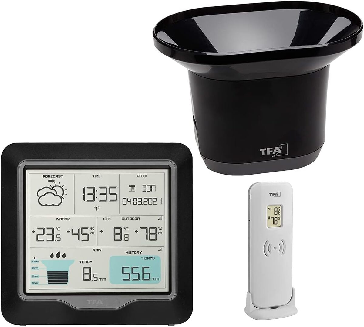 Test : station météo TFA Dostmann RAIN Pro