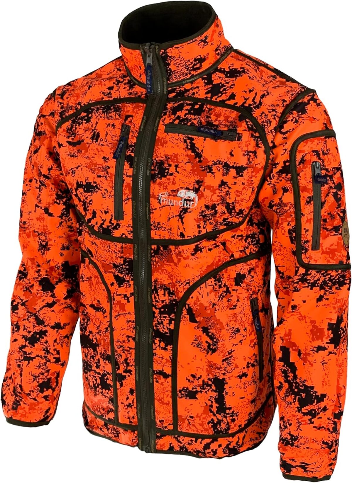 Test : veste de chasse réversible Full mundur Blaze Camo Orange