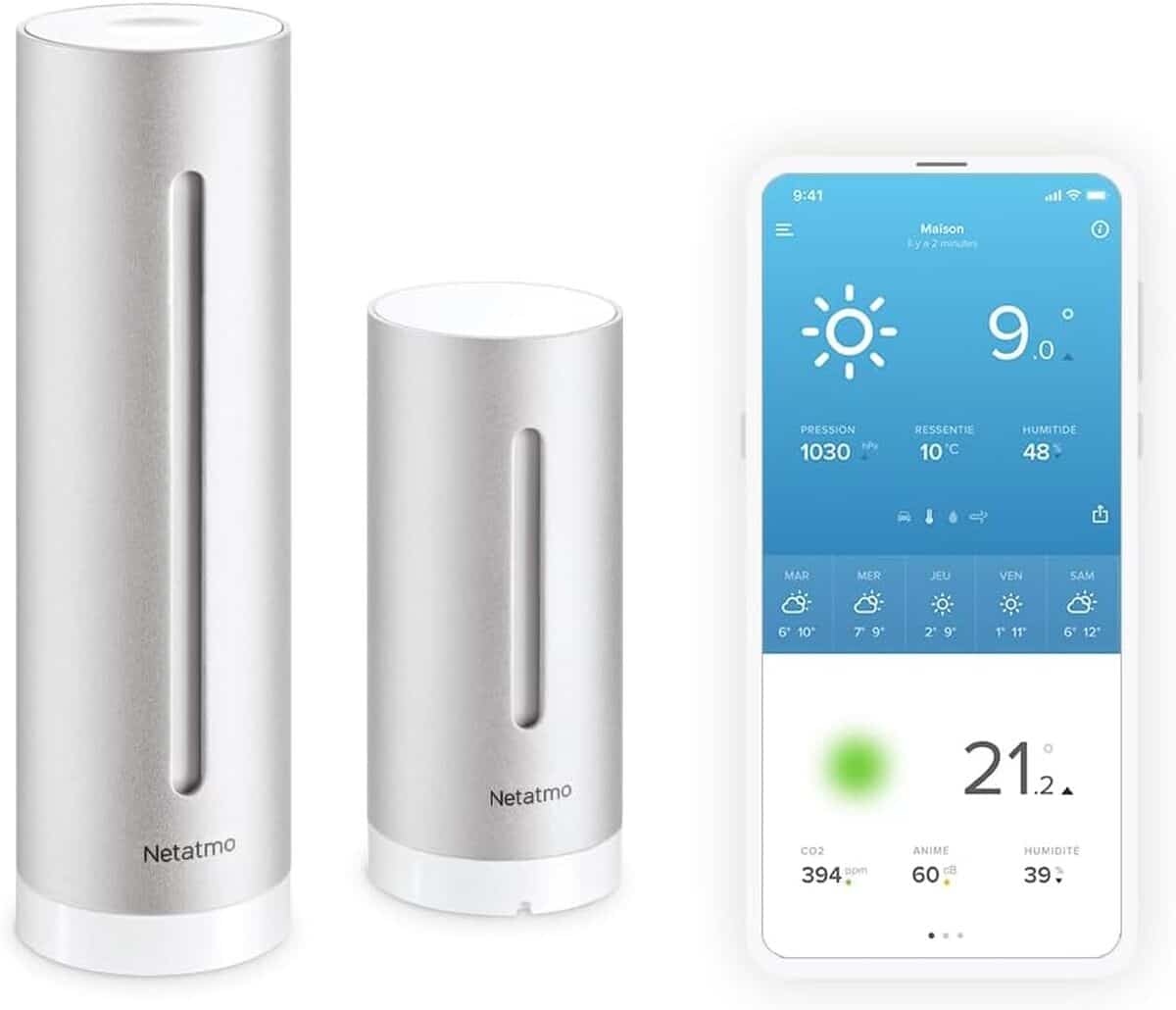 Test de la station météo Netatmo connectée