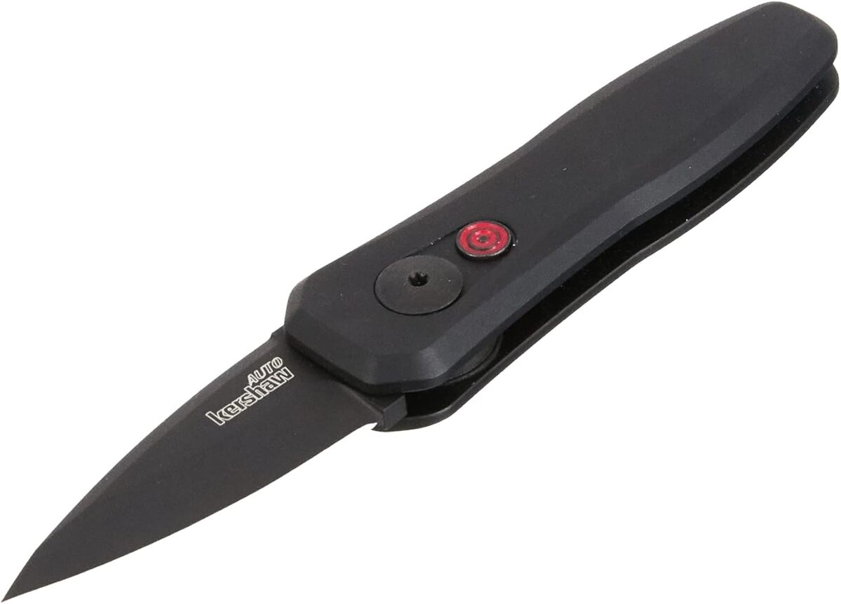 Test du couteau automatique Kershaw 7500BLK : performance et style