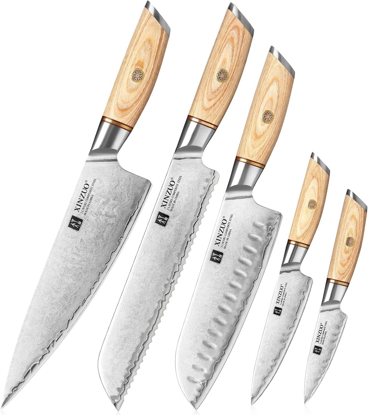 Test du set de couteaux XINZUO : tranchant et élégance