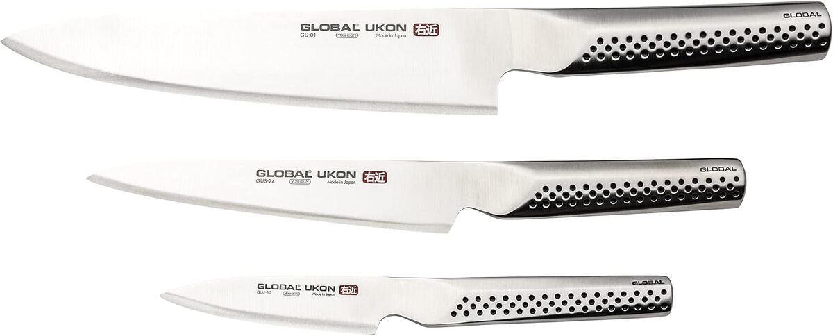 Test : global GU-3002 UKON, ustensiles de cuisine en acier inoxydable