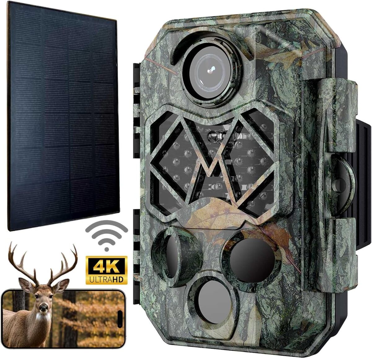 Test Beefull : caméra de chasse WiFi solaire 4K innovante