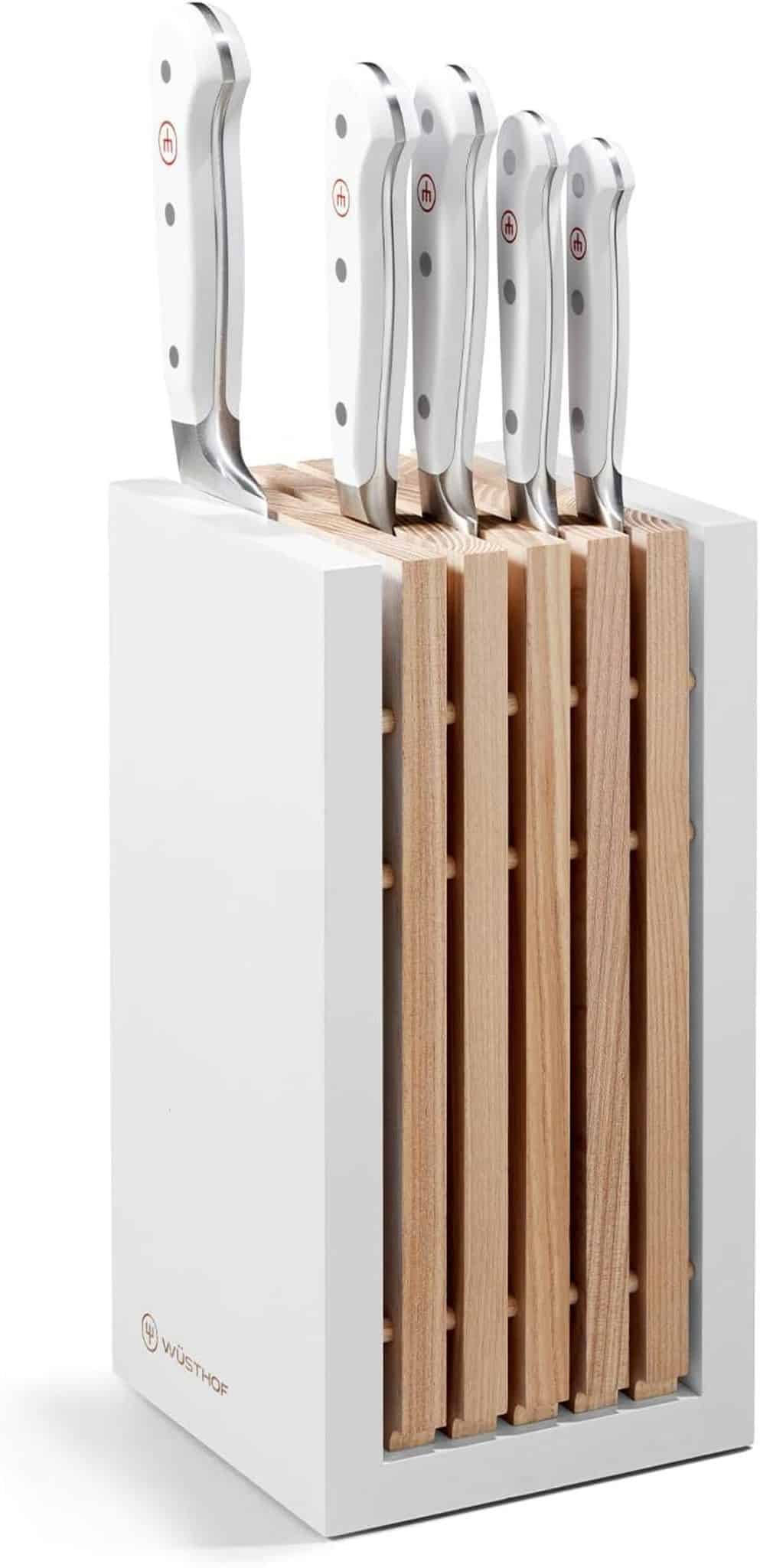 Test : bloc couteaux WÜSTHOF Classic White