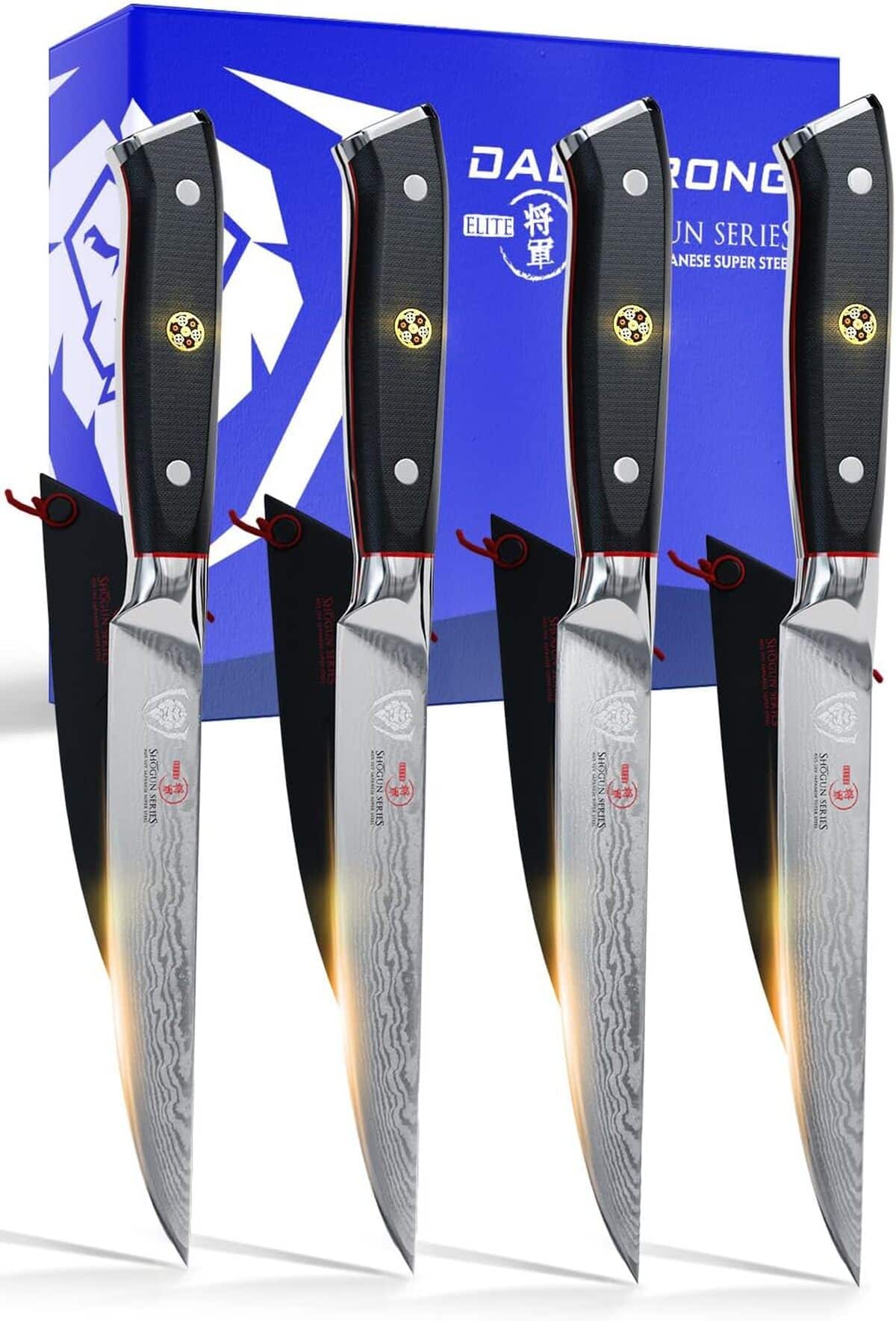 Test des couteaux à viande Dalstrong Shogun