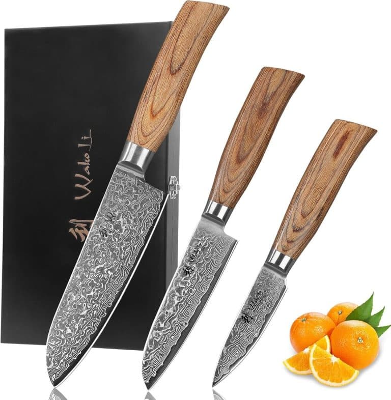 Ds-501c Couteau de chef professionnel super tranchant en acier inoxydable, ensem Ds-501c Couteau de chef professionnel super tranchant en acier inoxydable, ensem
