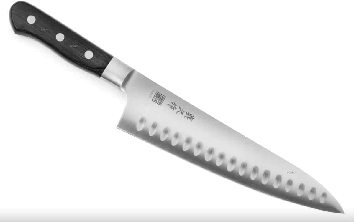 Test du couteau de chef MAC MTH-80 : lames tranchantes à 200 mm
