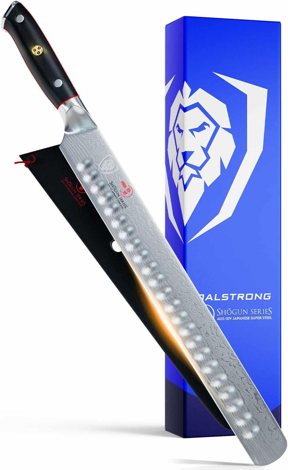 Test du couteau de tranchage Dalstrong Shogun 12