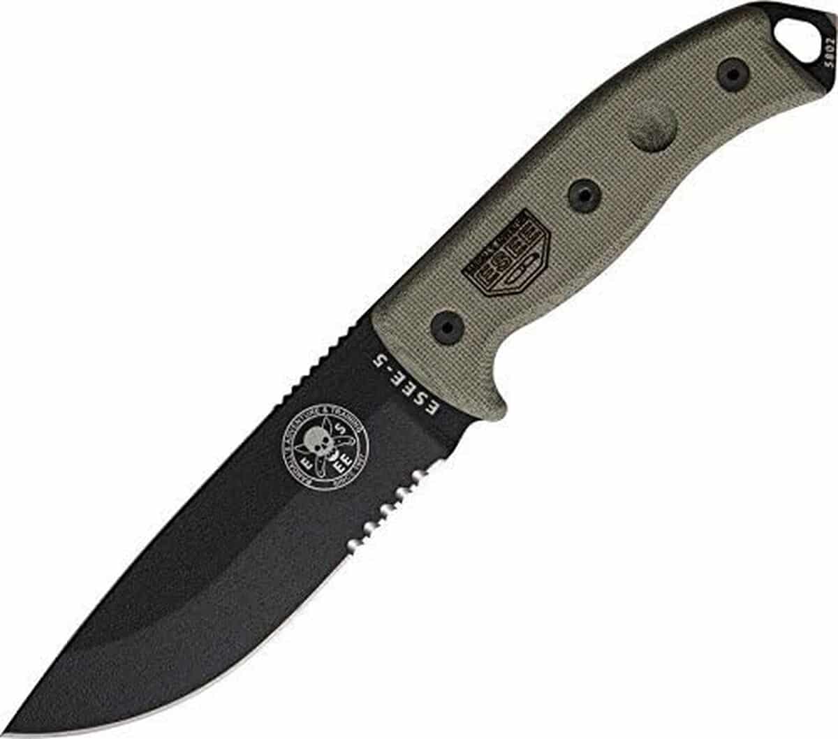 Test Esee RC5SBK : couteau de survie indispensable