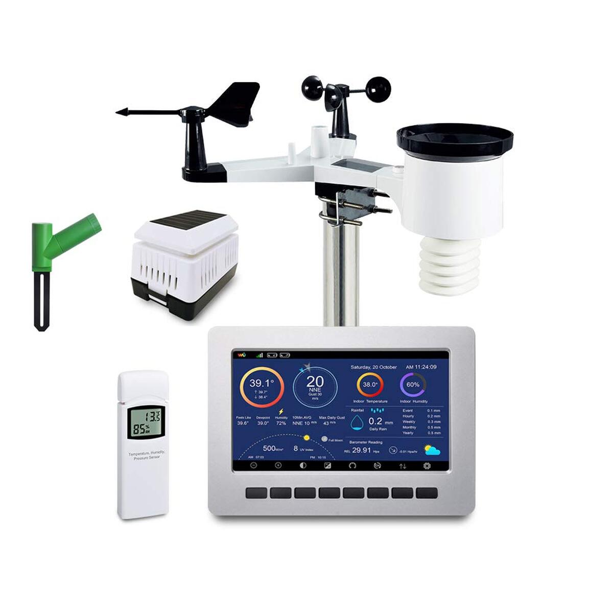 Test de la station météo sans fil HP1000SE PRO avec capteurs avancés