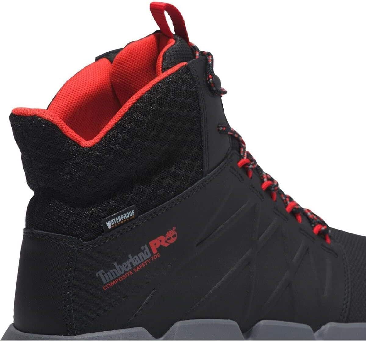 Test des bottes de sécurité Timberland PRO Morphix 6" noires/rouges