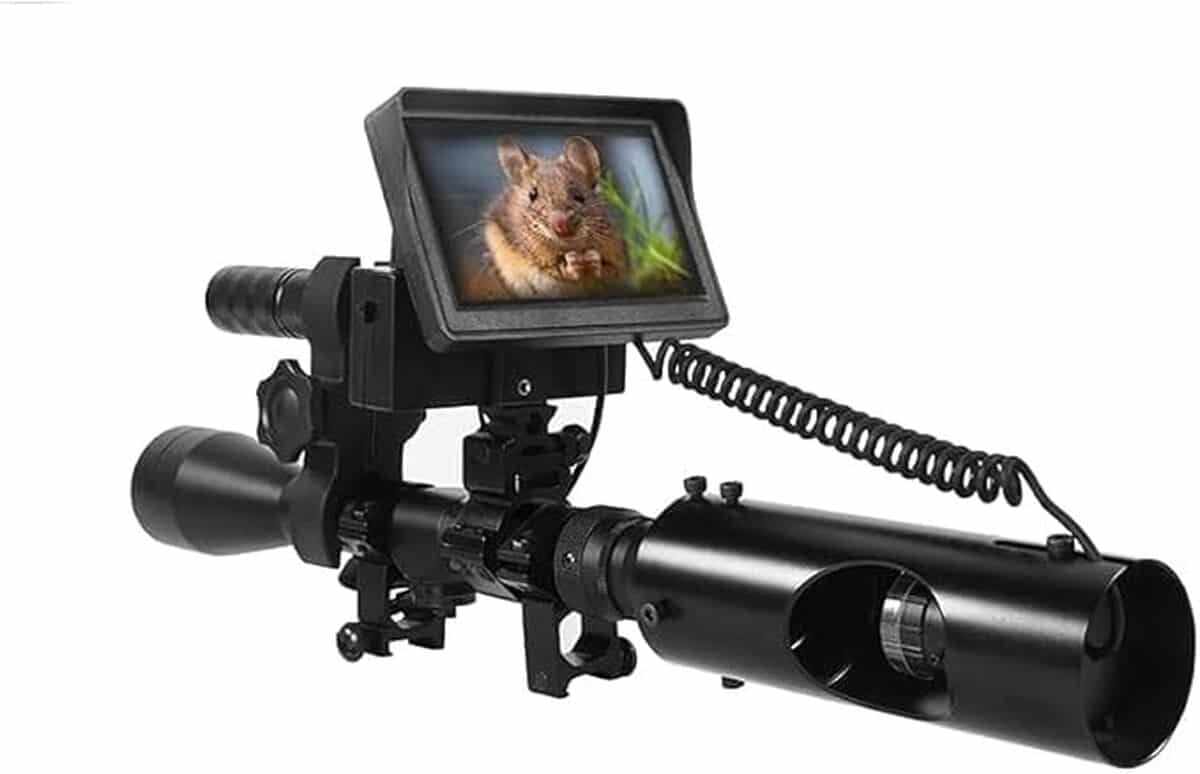 Test des lunettes de vision nocturne HD 720p pour la chasse