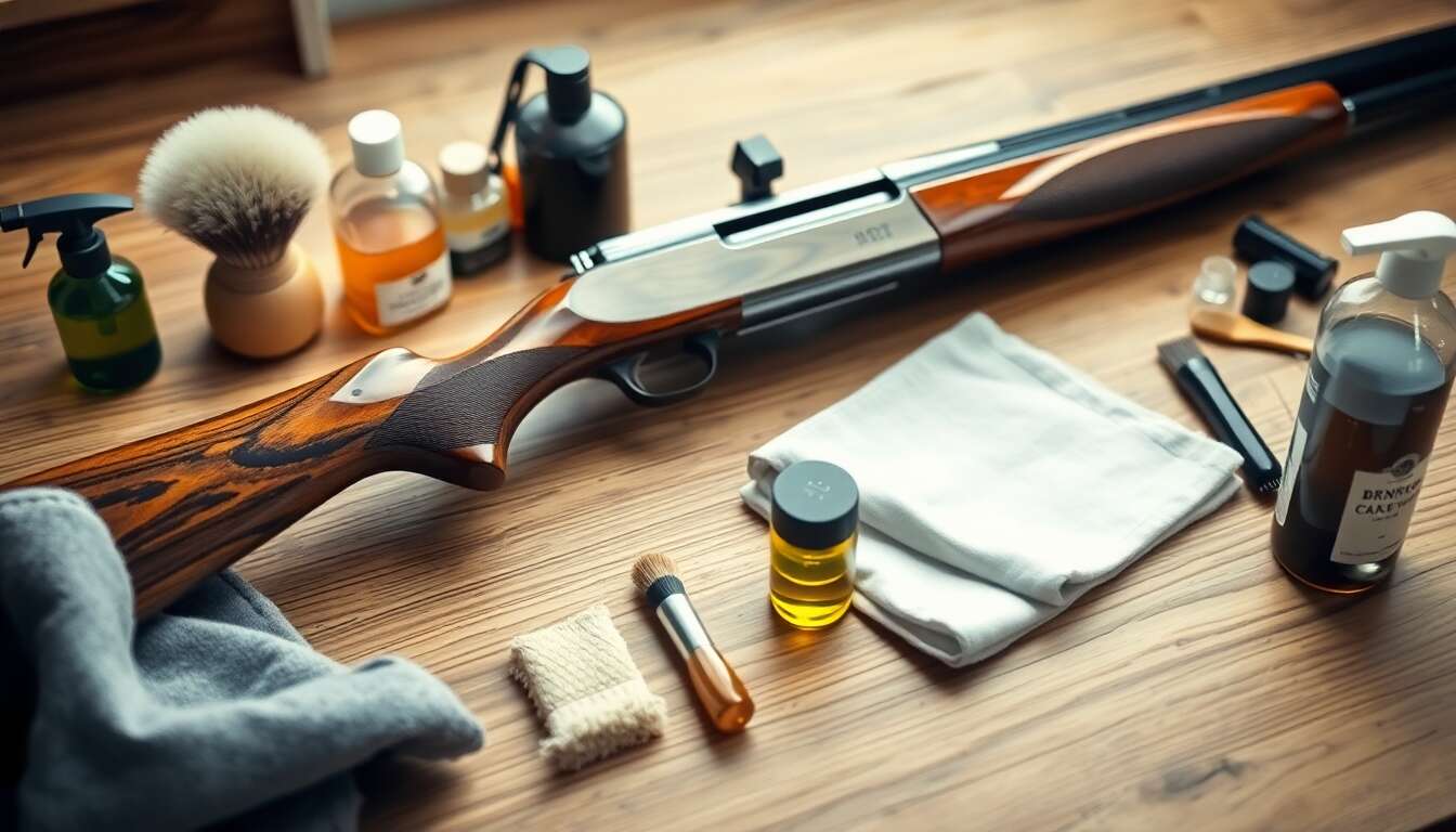 Produits recommand&eacute;s pour le nettoyage des armes