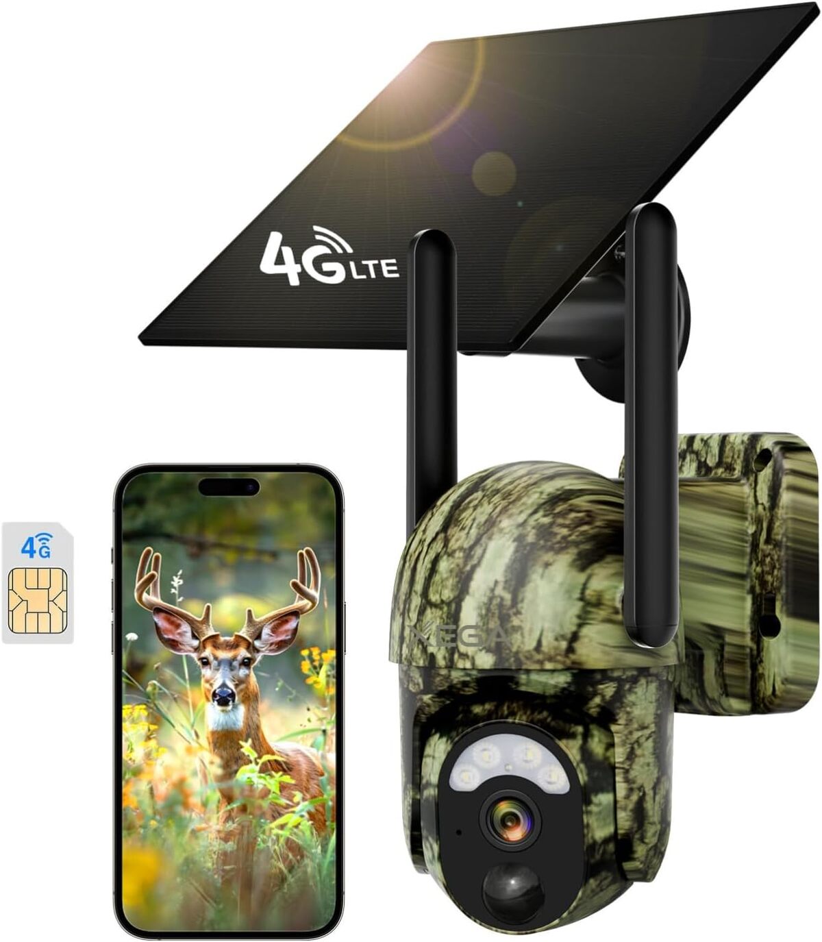 Test de la caméra 4G solaire autonome extérieure 2K HD