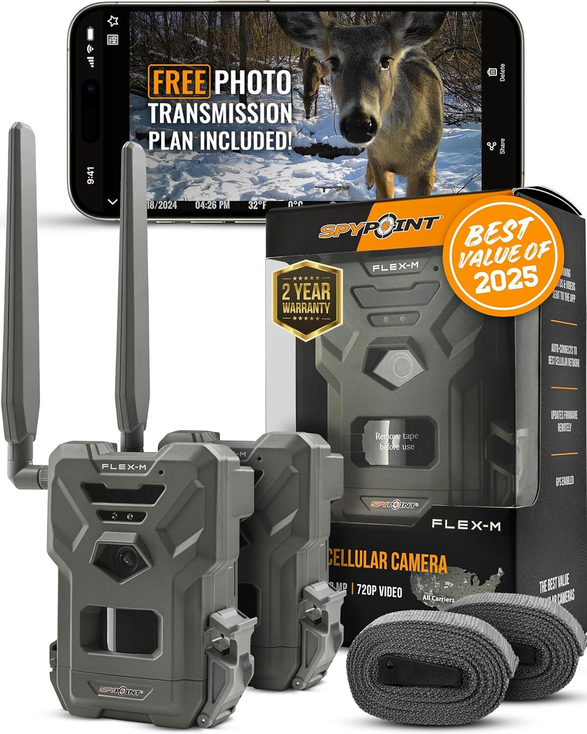 Test : spypoint Flex-M, caméras de chasse cellulaires ultra-performantes