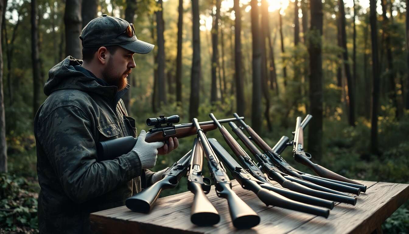 S&eacute;lectionner la bonne arme pour la chasse