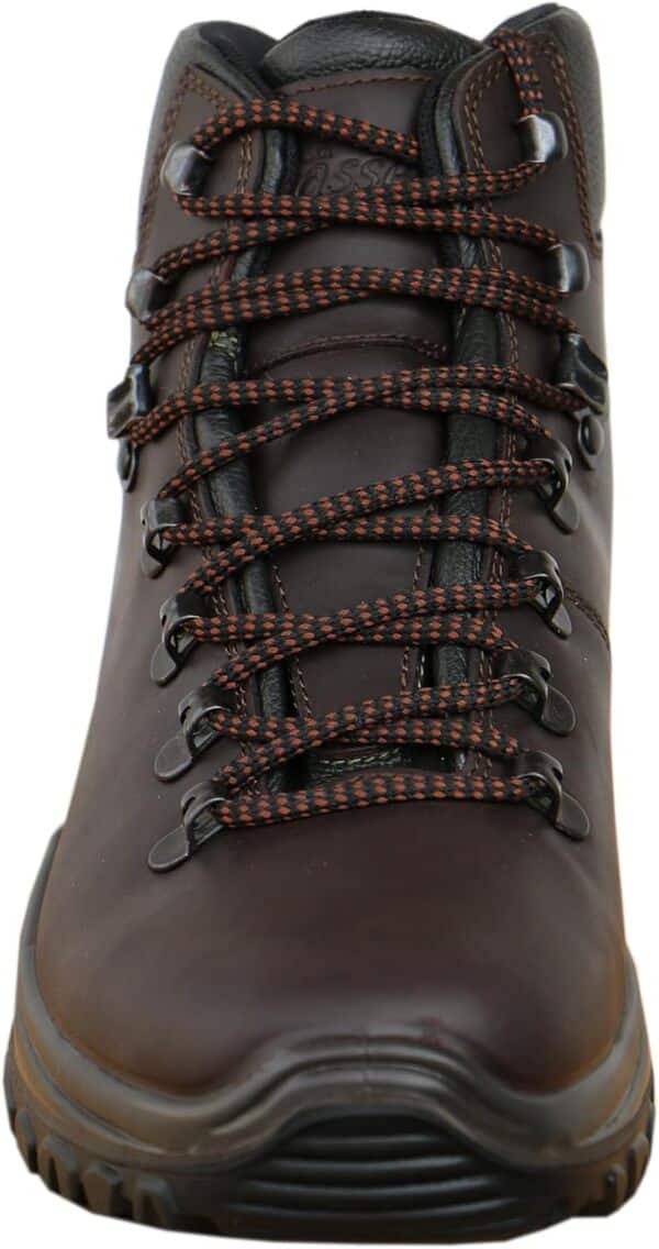 La Chasse® Oefele Bottes de trekking et de randonnée résistantes pour homme en cuir de vachette imperméables et respirantes avec membrane Spotex® de Oefele