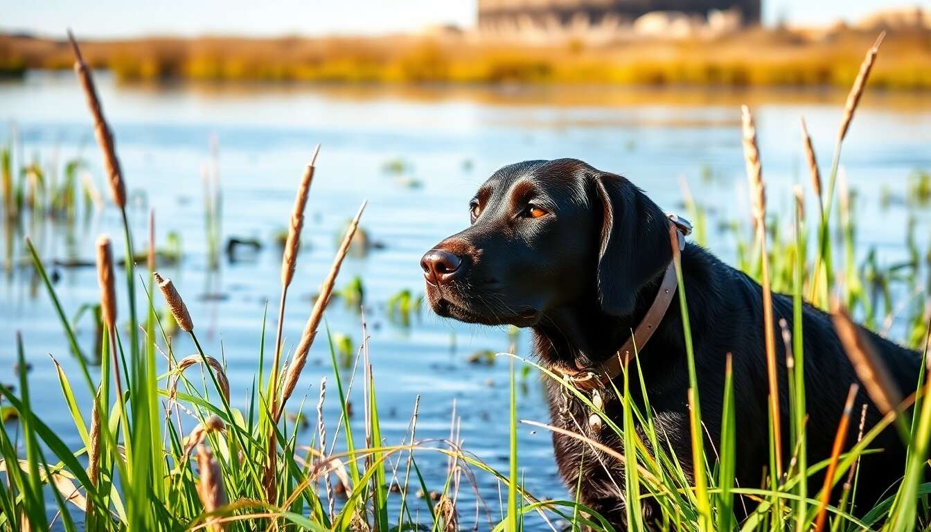 Chiens idéaux pour la chasse au marais : quels choix ?