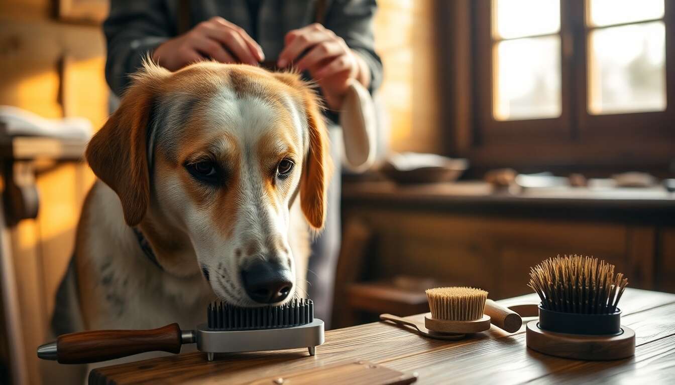 Entretien du pelage et pr&eacute;vention des parasites