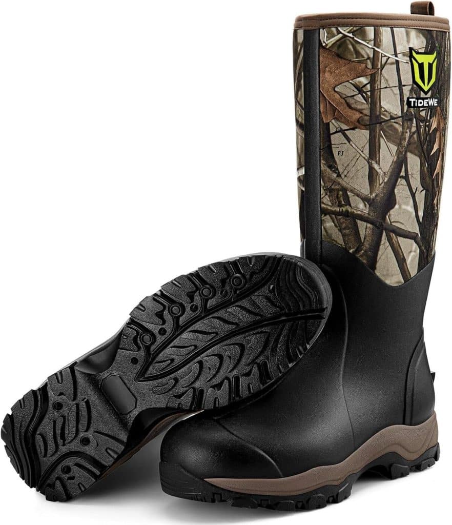 Test : bottes de chasse impermeables homme TideWe Realtree Edge