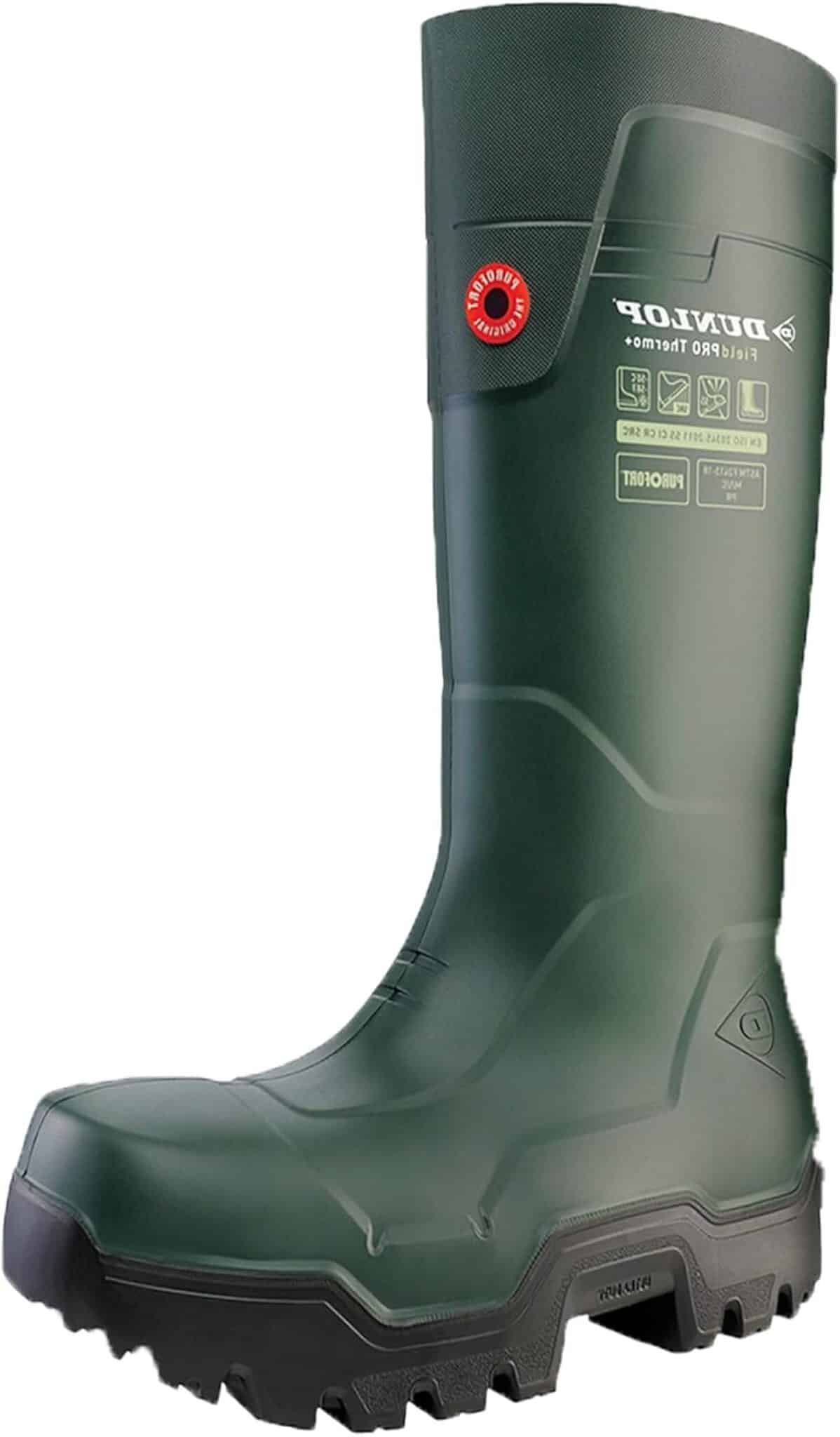 Test des bottes Dunlop FieldPRO Thermo+ taille 43 EU