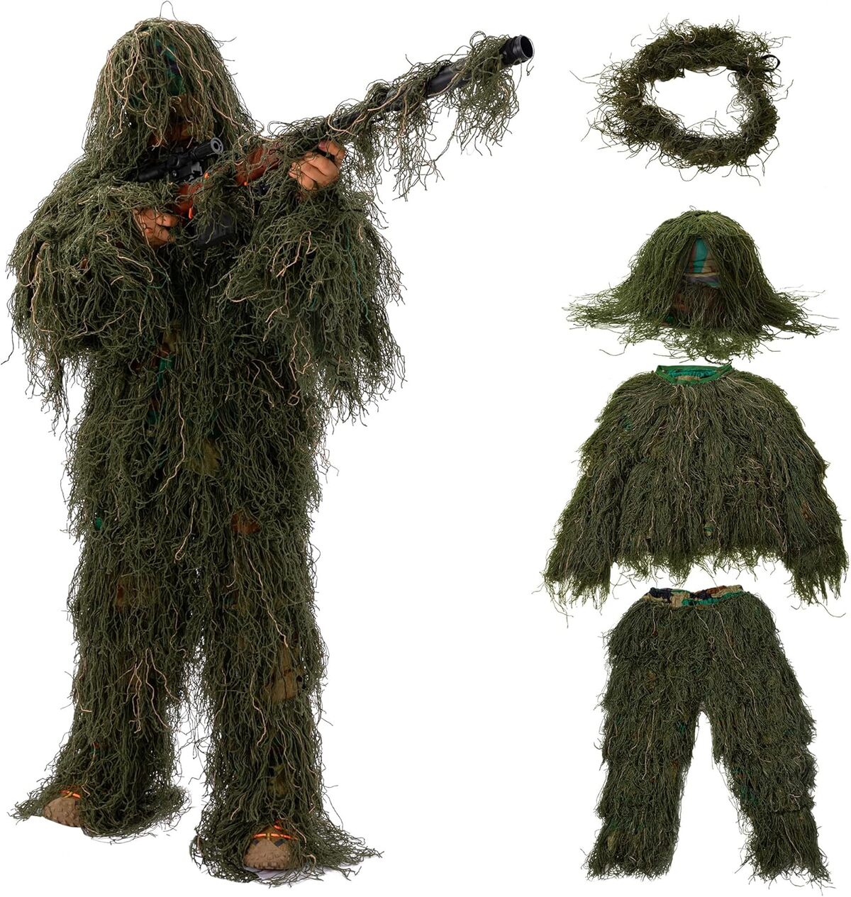 Test du costume Setlux Ghillie : camouflage ultime pour la chasse