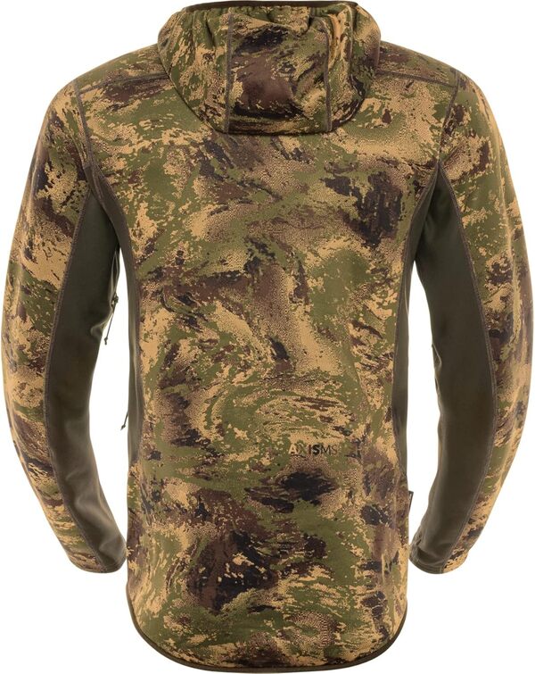 Härkila | Deer Stalker Camo Fleece Hoodie | Vêtements & Équipement de Chasse pour Professionnels | Design Scandinave Haut de Gamme Durable | Axis MSP®Forest