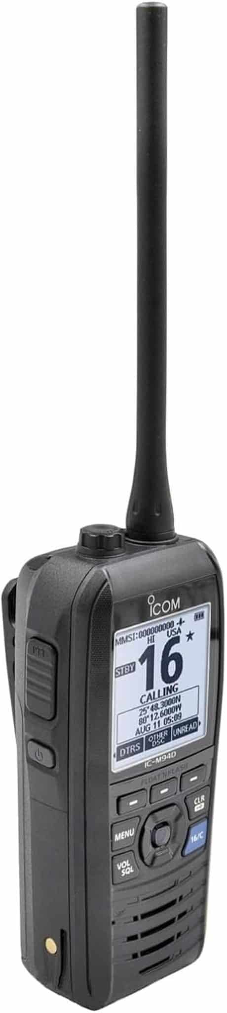 ICOM IC-M94 Émetteur-récepteur radio VHF marin avec récepteur AIS et DSC