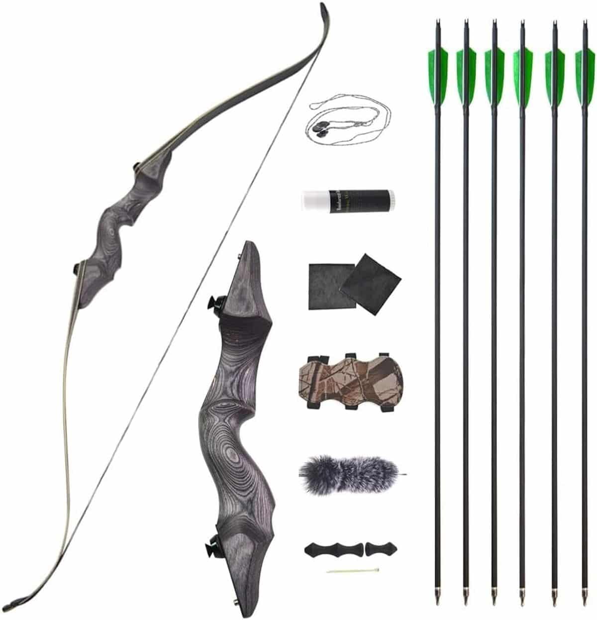 Revue : arc recourbé ZSHJG 35 livres et flèches en carbone