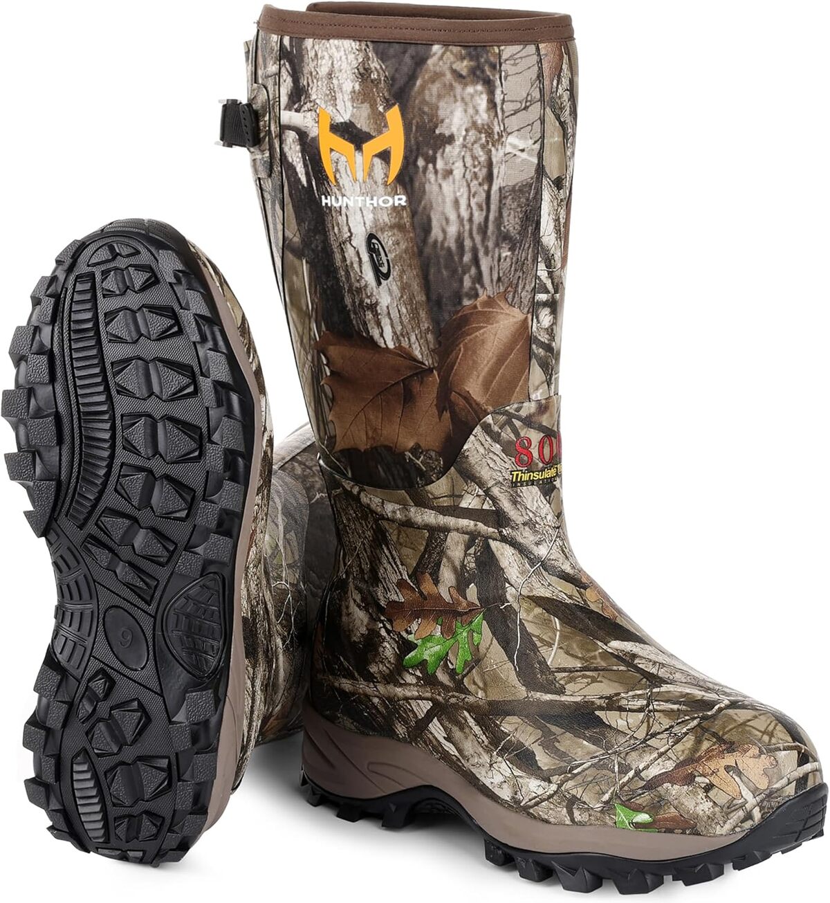 Test des bottes de chasse Hunthor : isolation 800g et camouflage