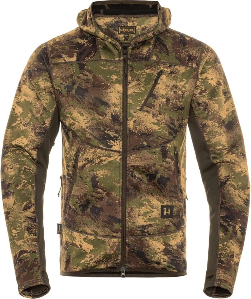 Test : härkila Deer Stalker Camo Fleece Hoodie, xXL