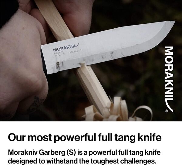Morakniv Garberg Couteau Fixe Mixte Adulte, Manche