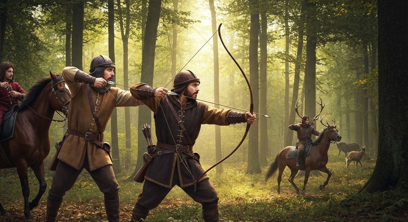 La chasse m&eacute;di&eacute;vale : un privil&egrave;ge seigneurial