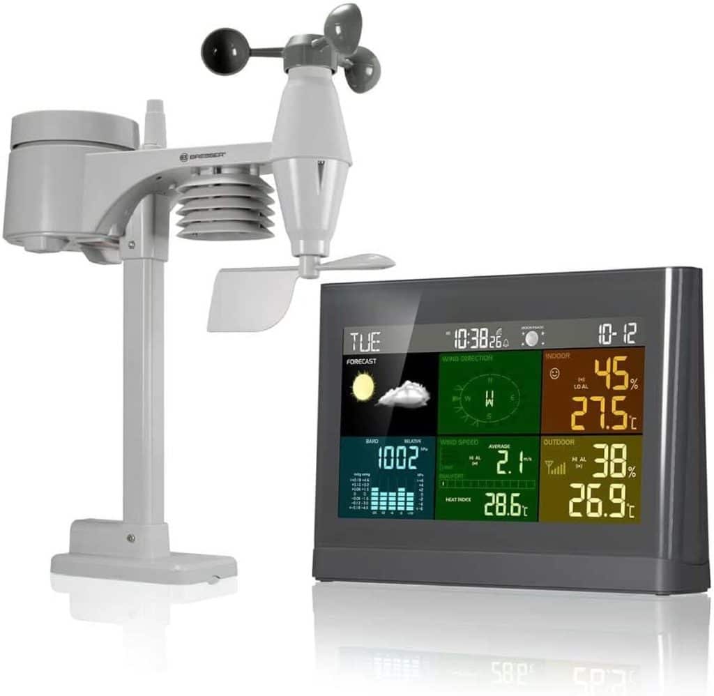 Test : station météo sans fil Bresser 7002550QT5000, capteur extérieur 5 en 1